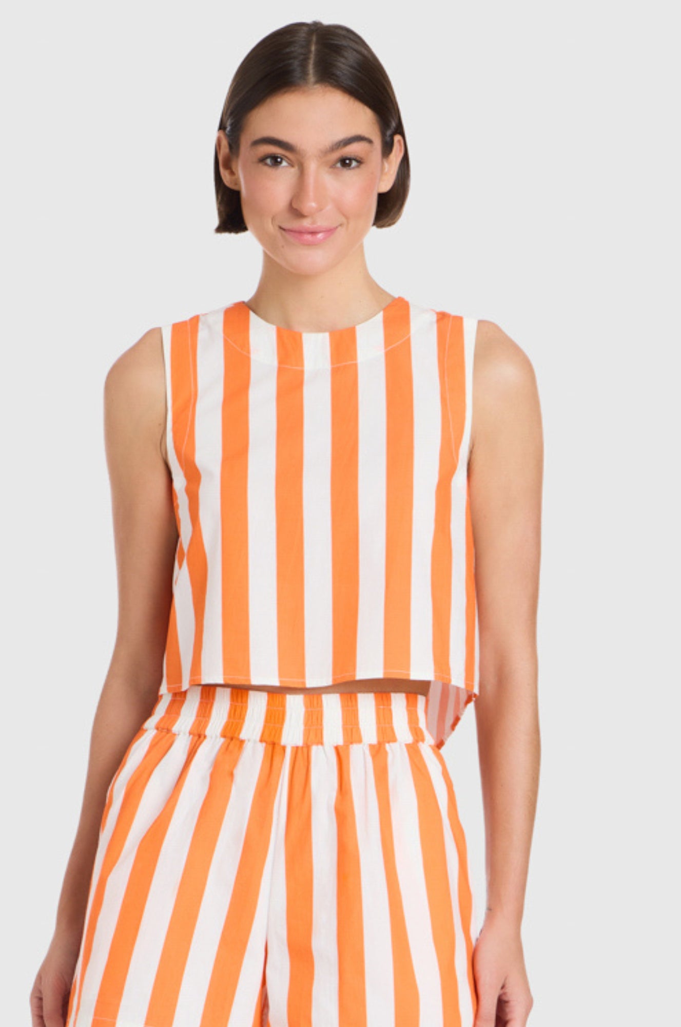 Crop Top, Sunny Stripes