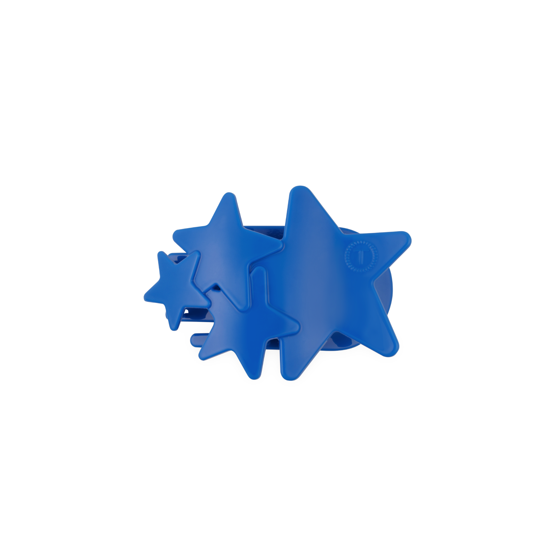 Flat Hair Clip | Small | Blue Shooting Star