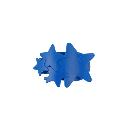 Flat Hair Clip | Small | Blue Shooting Star