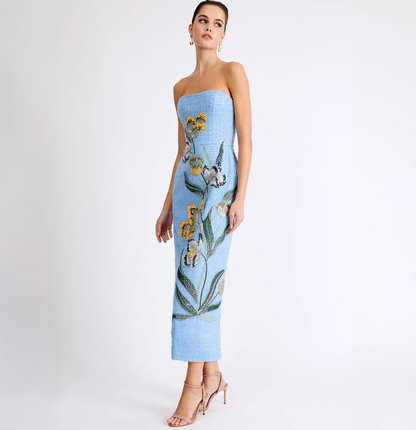 Sofia Dress in Baby Blue