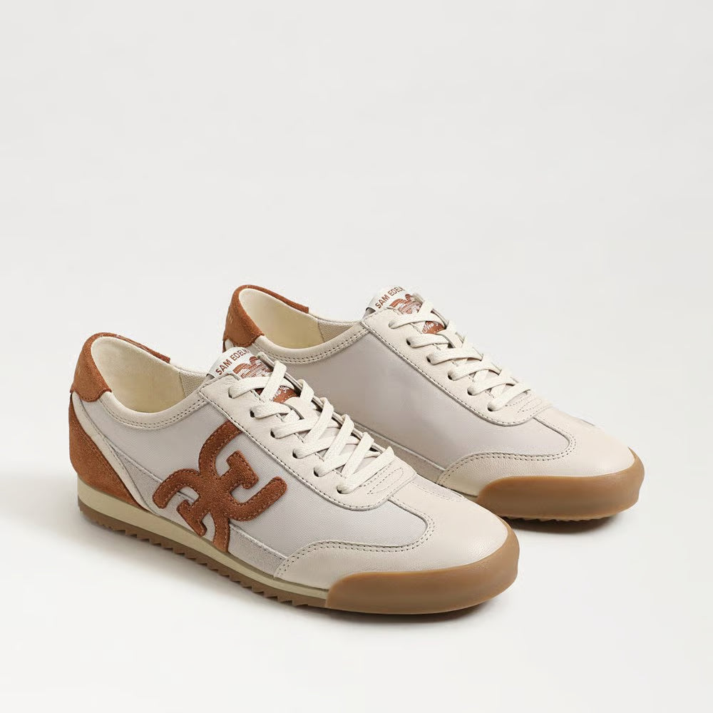 Ivey Lace Up Sneaker in Modern Ivory/Frontier Brown