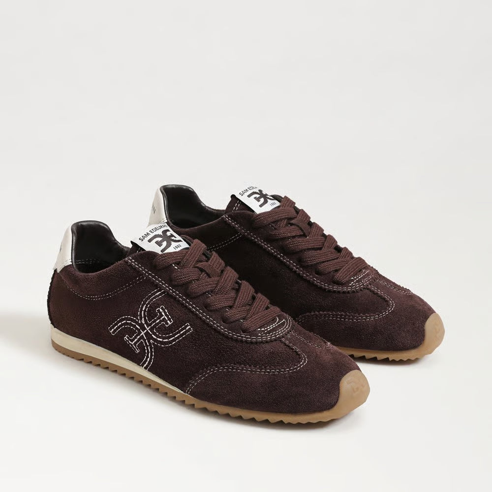 Isella Sneaker in Café Noir Suede