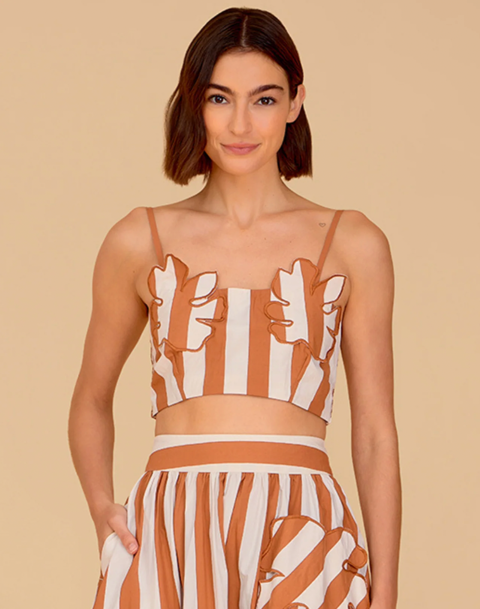 Lulu Top in Ceramica