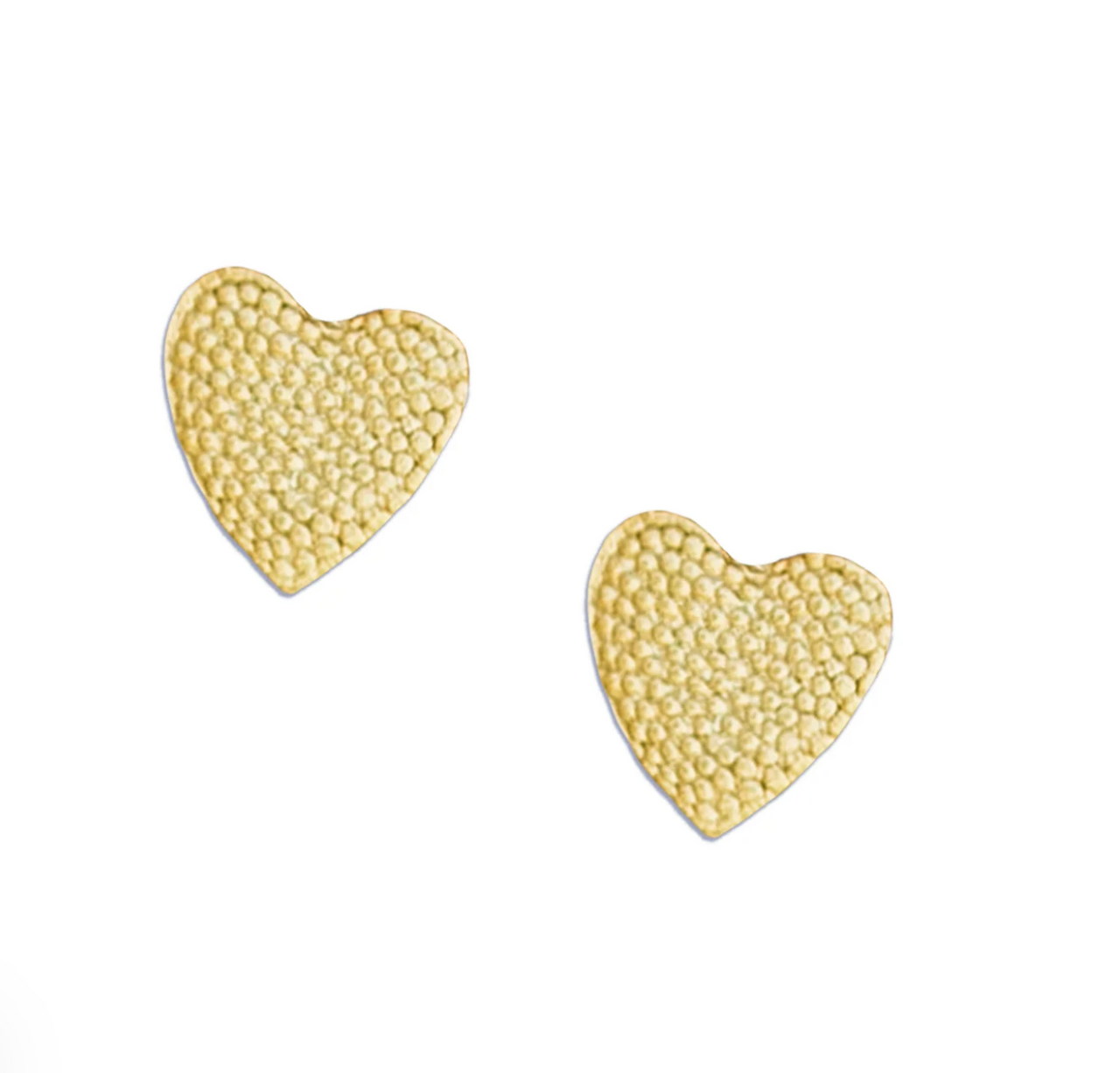 Gold Mini Heart Studs