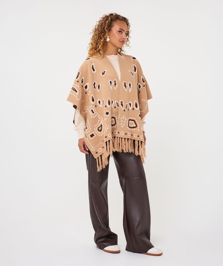 Pancho in Sand One Size