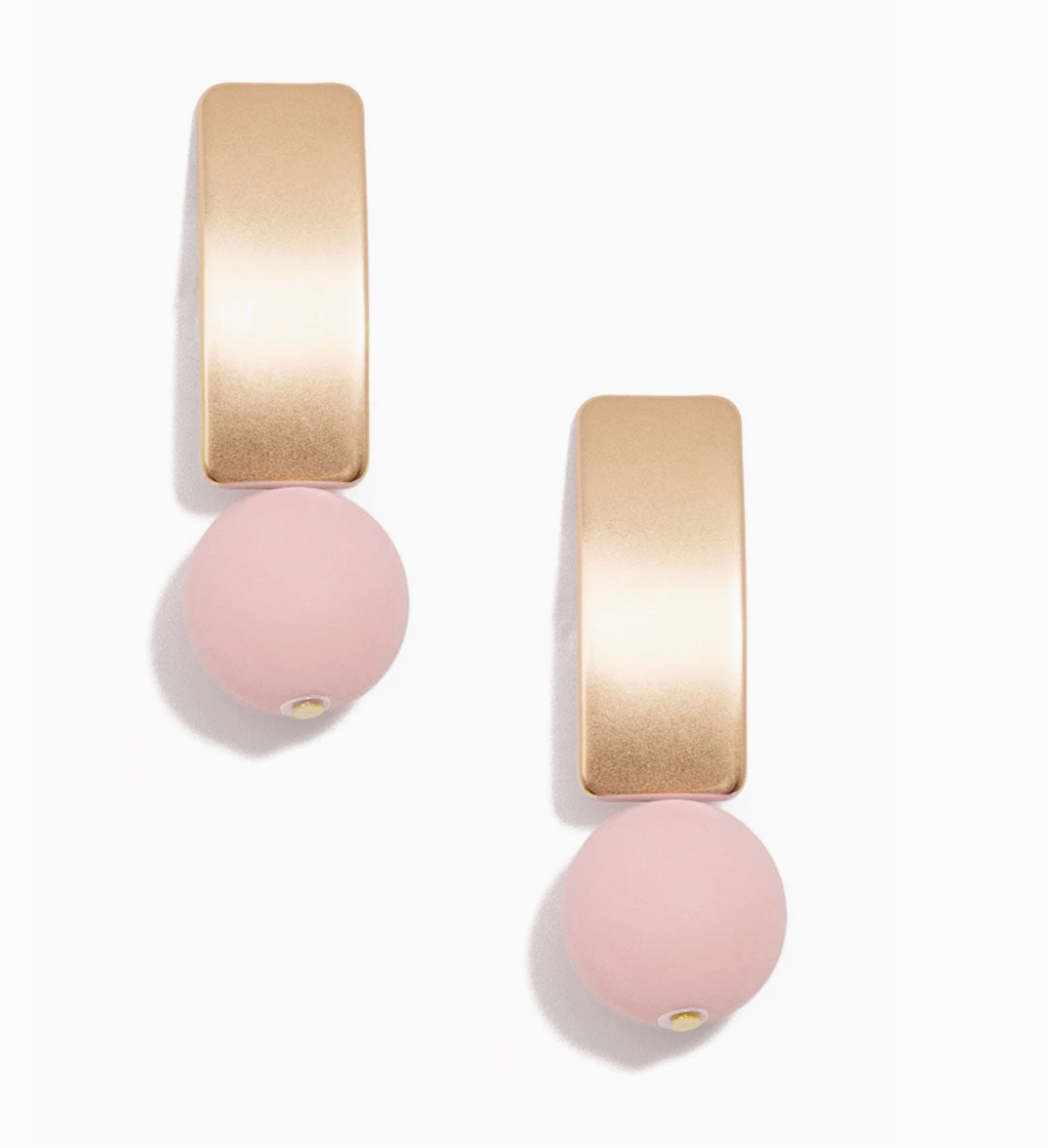 Resin Bead Drop Earring