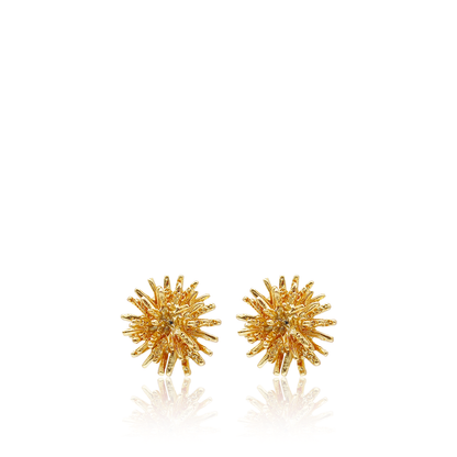 Mini Starburst Earrings - 24K Gold Plated