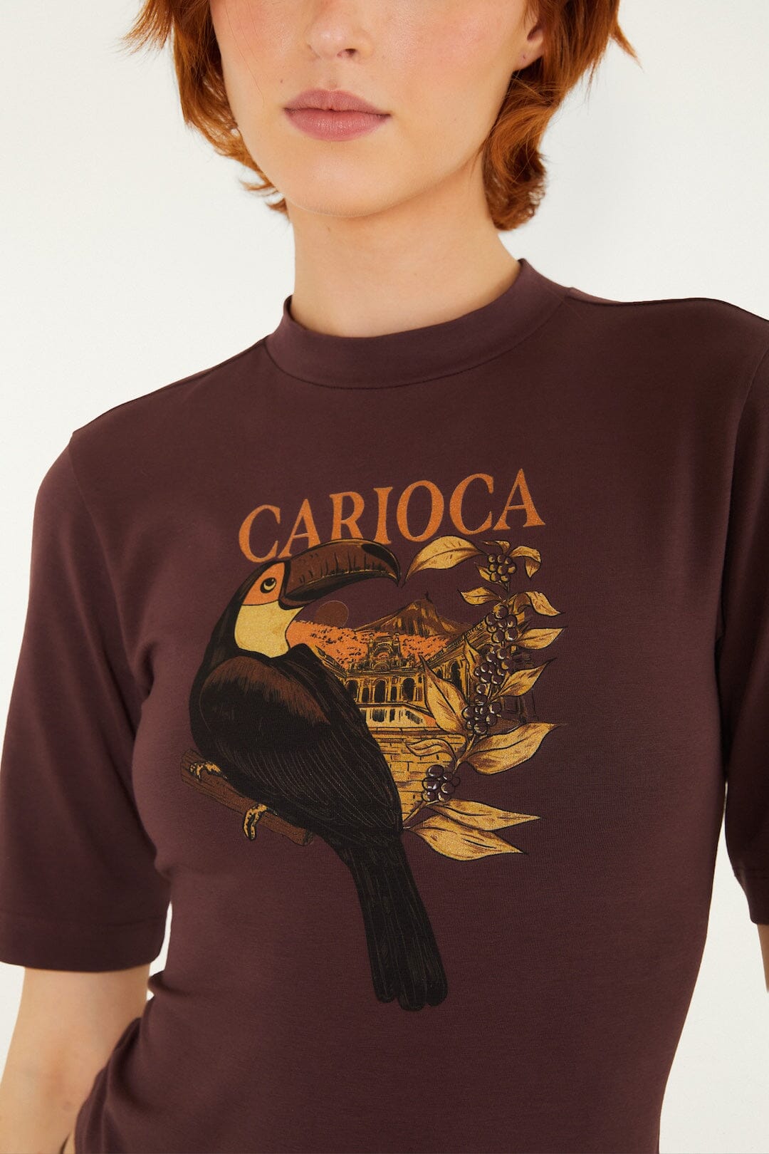 Carioca Bodysuit in Brown