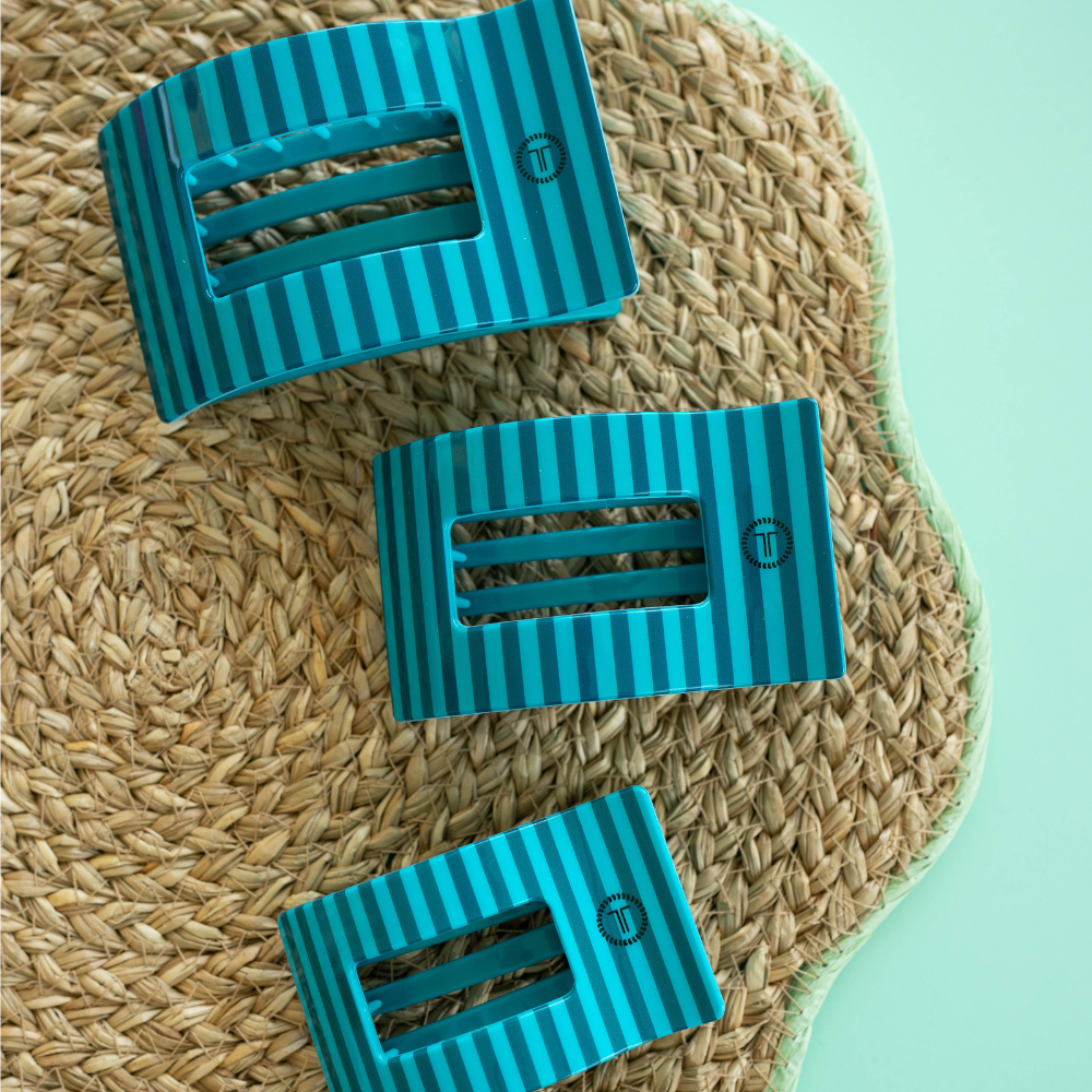 Splash Zone | Medium | Flat Rectangle Hair Clip