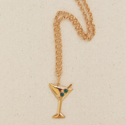 Large Martini Necklace