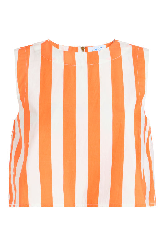 Crop Top, Sunny Stripes