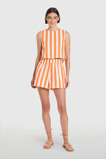 Crop Top, Sunny Stripes
