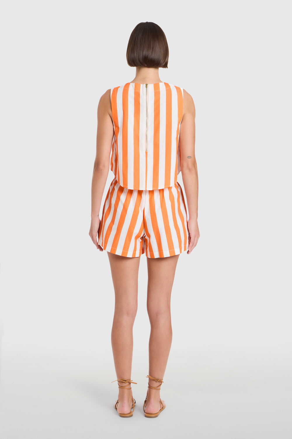 Crop Top, Sunny Stripes