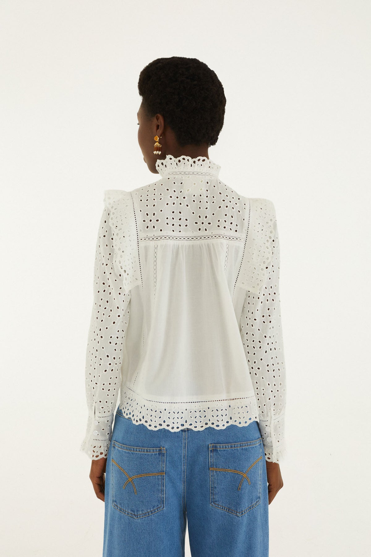 LONGE SLEEVE BLOUSE ENGLISH