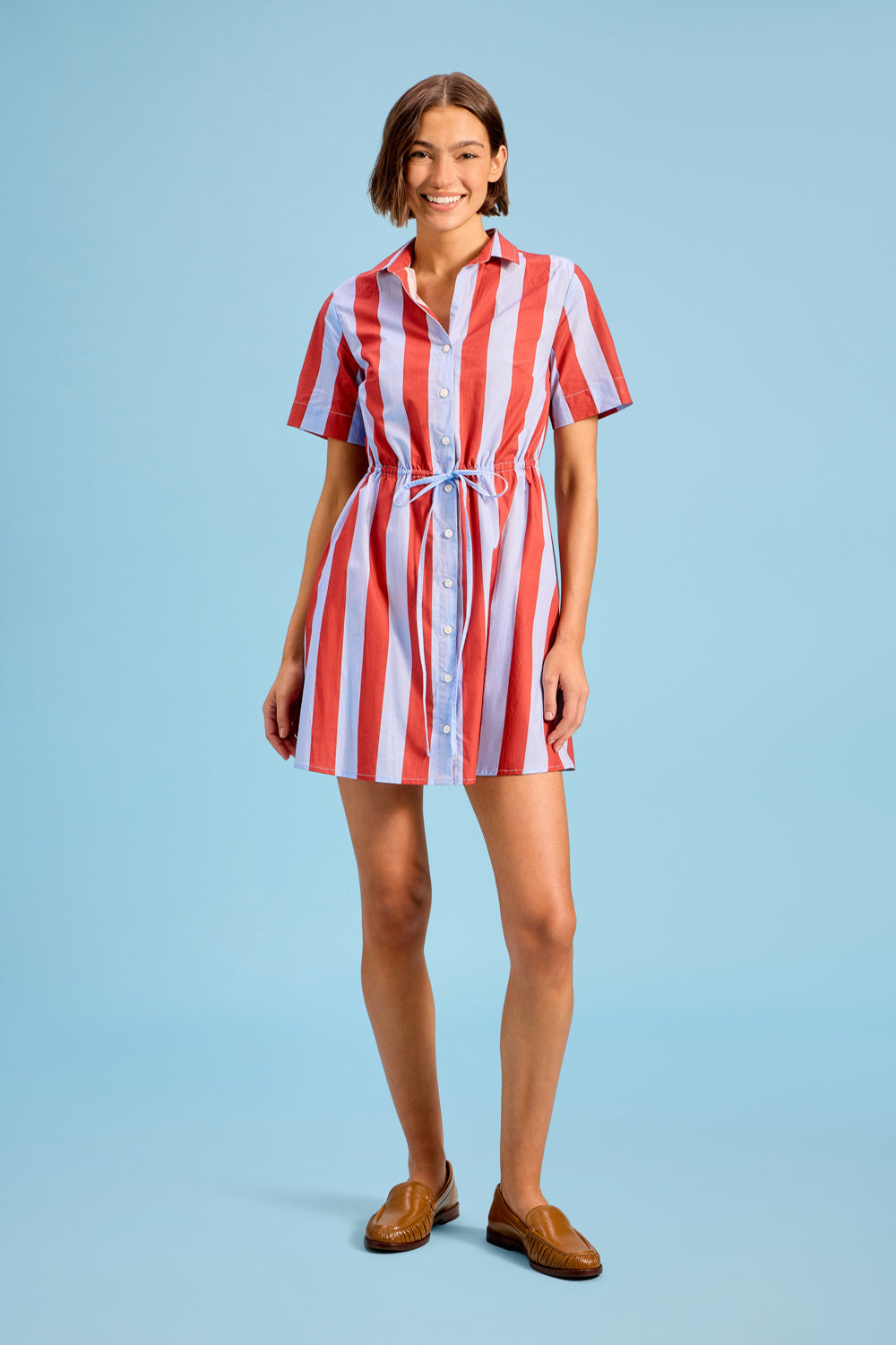 Summit Dress, Hearth Stripe