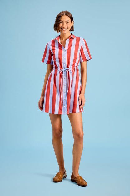 Summit Dress, Hearth Stripe