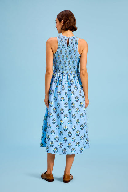 Stroll Dress, Orchid Sprigs